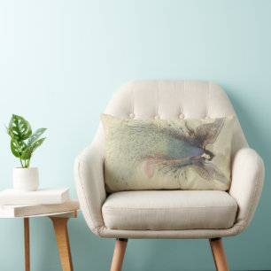 Japanse feiale Tale, de Moon Maiden Kussen