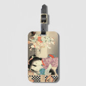  Japanse Firefly Cage - Ukiyo-e Bagagelabel (Voorkant (verticaal))