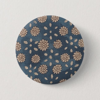  Japanse Floral Fabric 147 Ronde Button 5,7 Cm