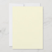 Japanse florale flat slaat de datumkaart op save the date (Achterkant)