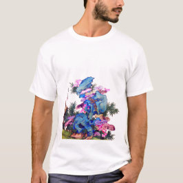Japanse Fungus on Bamboo door Hayashi Rōen T-shirt