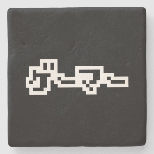 Japanse gamer ゲ マ Japan Language Nihongo Stenen Onderzetter (Voorkant)