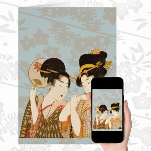  Japanse Geisha Girls in Kimonos