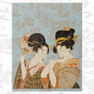 Japanse Geisha Girls in Kimonos Legpuzzel