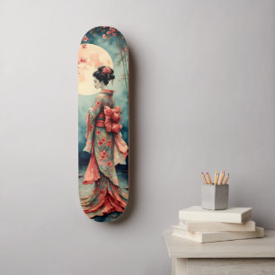 Japanse Geisha Skateboard
