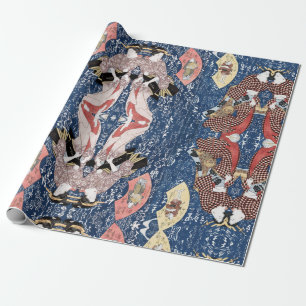 Japanse geschiedenis Geisha Cadeaupapier