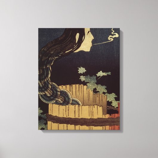 Japanse Ghost Canvas Afdruk (Voorkant)