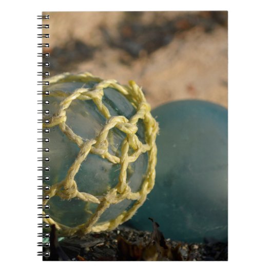 Japanse Glass Vist Float Notitieboek (Voorkant)