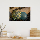 Japanse Glass Vist Float Poster (Keuken)