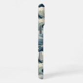 Japanse Golfpatroon met Monogram iPhone Hoesje (Rechterkant)