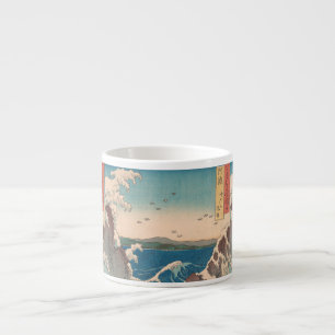 Japanse golven Naruto draaikolk oceaan kunstwerk Espresso Kop