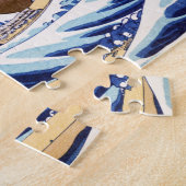 Japanse golven Puzzle Legpuzzel (Zijkant)