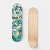 Japanse golven skateboard (Voorkant)
