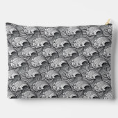 Japanse golven, zwart en wit Etui (Achterkant)