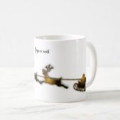 Japanse gouden mug koffiemok (Voorkant rechts)