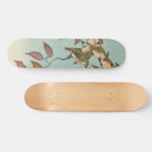  Japanse groene kunstvogels Skateboard (Horizontaal)