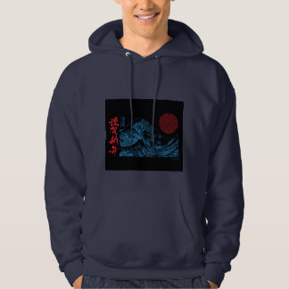 Japanse Grote Golf T-Shirt Hoodie