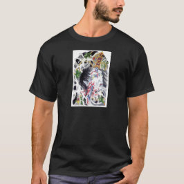 Japanse Groteske Zwaardontwerp T-shirt