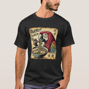 Japanse Grotkunst Noedel Liefhebber Wilde Dieren P T-shirt