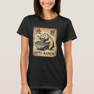 Japanse Grotkunst Noedel Liefhebber Wilde Dieren S T-shirt