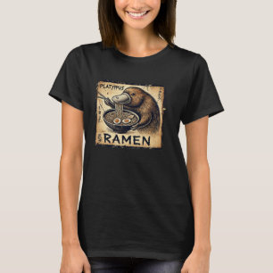 Japanse Grotkunst Noedel Liefhebber Wilde Dieren V T-shirt
