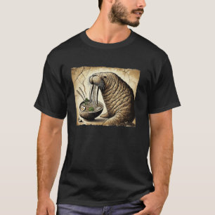Japanse Grotkunst Noedel Liefhebber Wilde Dieren W T-shirt