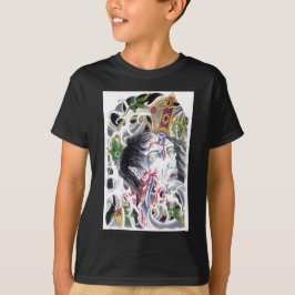 Japanse Grues Schwert-ontwerp T-shirt