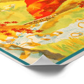 Japanse herfst Reis Poster (Hoek)