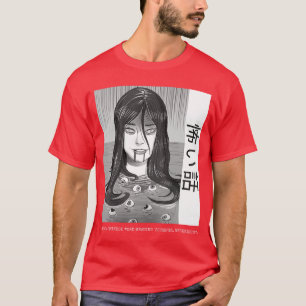 Japanse horror Kaidan Yurei Bakemono Obake grappig T-shirt