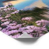 Japanse houten tempel poster (Hoek)