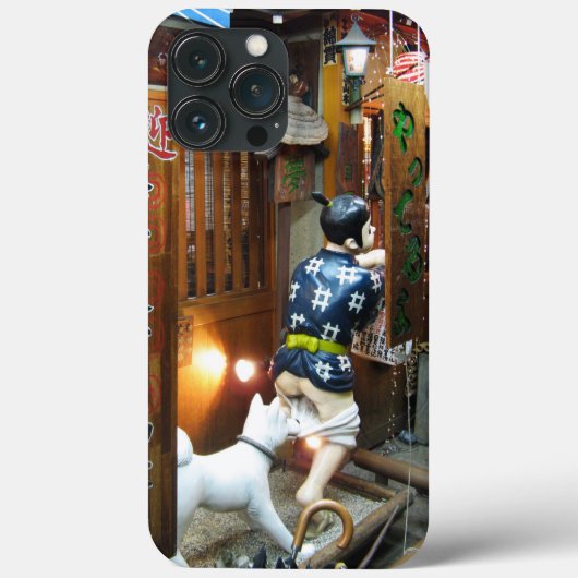Japanse Humor - Dog Pulling Pants Down Case-Mate iPhone Case (Achterkant)
