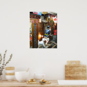 Japanse Humor - Dog Pulling Pants Down Poster (Keuken)