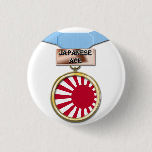Japanse ijsknop ronde button 3,2 cm