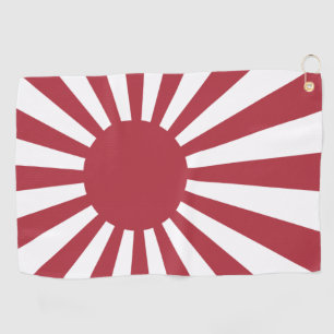 Japanse Imperiale Opgangzonnevlag, Edo tot WO2 Golfhanddoek