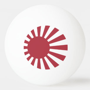 Japanse Imperiale Zonsopkomstvlag, Edo tot WO2 Pingpongballen