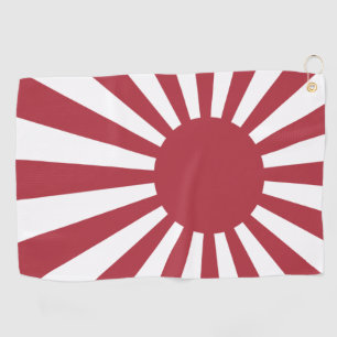 Japanse Imperiale Zonsopkomstvlag, Edo tot WW2 Golfhanddoek