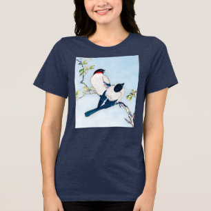 Japanse inktschets van vinken Tri-Blend Shirt