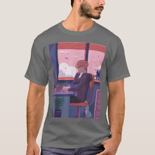 Japanse jongen die Anime Manga Graphic Japan bestu T-shirt