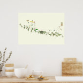  Japanse Joyous Insects Natuur Poster (Keuken)