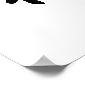 Japanse Kanji for Harmony - Wa Poster (Hoek)