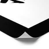 Japanse Kanji voor Fox - Kitsune Poster (Hoek)