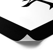 Japanse Kanji voor Karate - Karate Poster (Hoek)