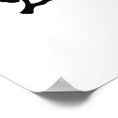 Japanse Kanji voor karp - Koi Poster (Hoek)