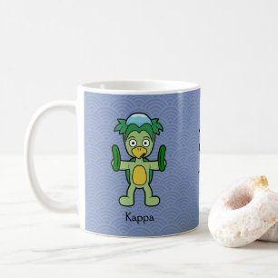 Japanse Kappa Imp: Cartoon Yokai Koffiemok
