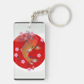 Japanse karper sleutelhanger (achterkant)