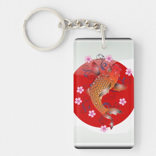 Japanse karper sleutelhanger (Voorkant)