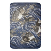 Japanse karpers Bath Mat (Voorkant Verticaal)