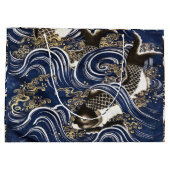 Japanse karpers Gift Bag Groot Cadeauzakje (Achterkant)