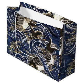 Japanse karpers Gift Bag Groot Cadeauzakje