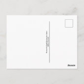 Japanse kasteel-kumamoto briefkaart (Achterkant)